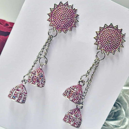 Noir Hanging Earring - Saajha Fashion