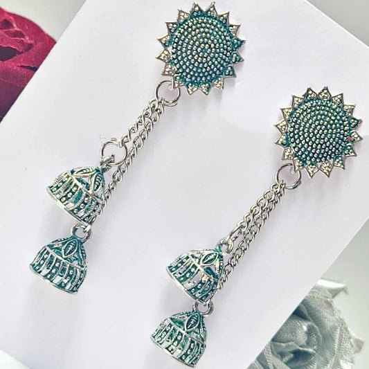 Noir Hanging Earring - Saajha Fashion