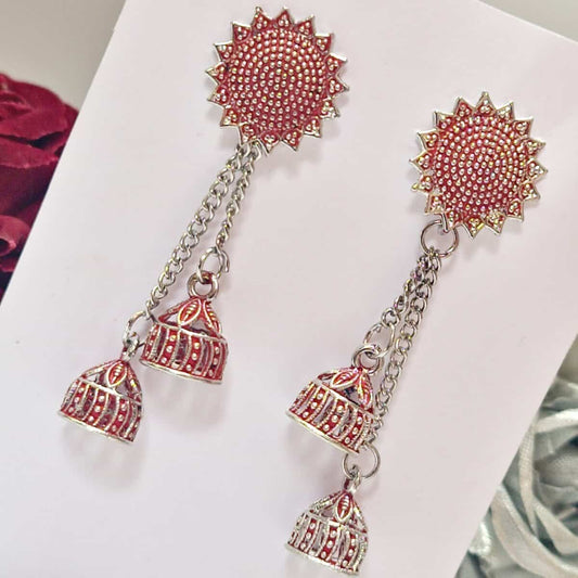 Noir Hanging Earring - Saajha Fashion