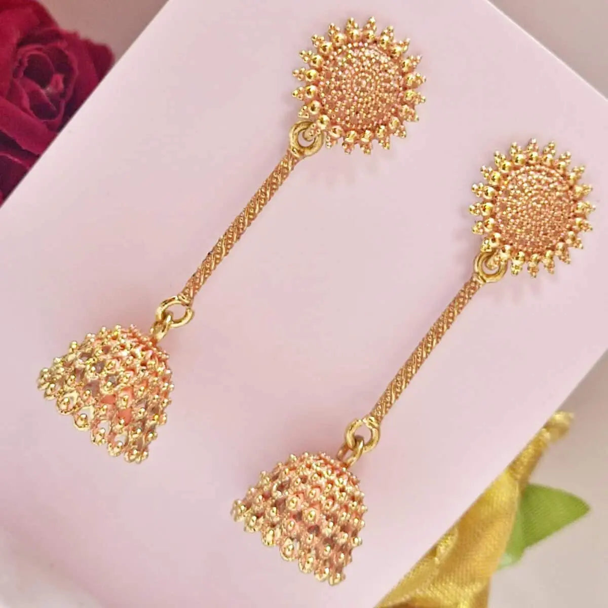 Noir Hanging Earring - Saajha Fashion
