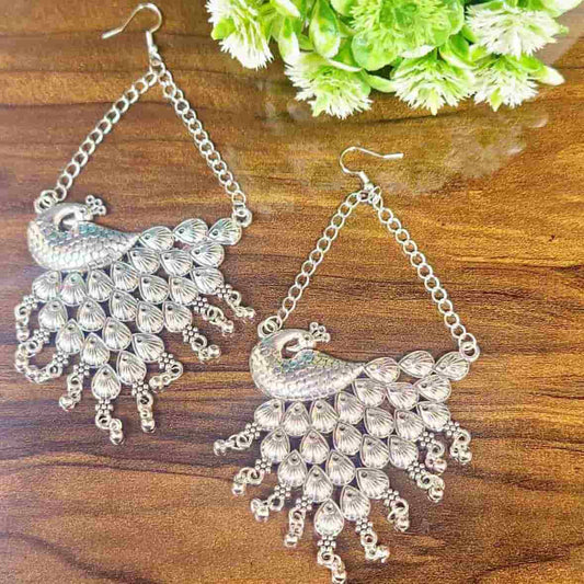 Silver Serenade Earring - Saajha Fashion