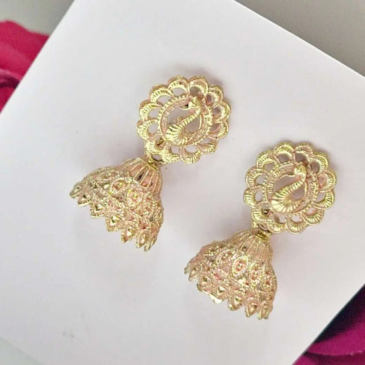 Peacock Perfection Earring - Saajha Fashion
