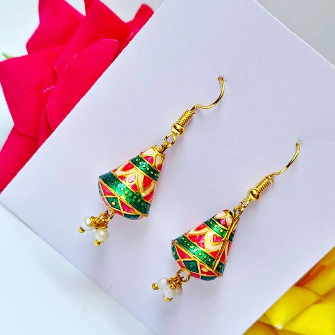 Jade Whirlwind Earring - Saajha Fashion