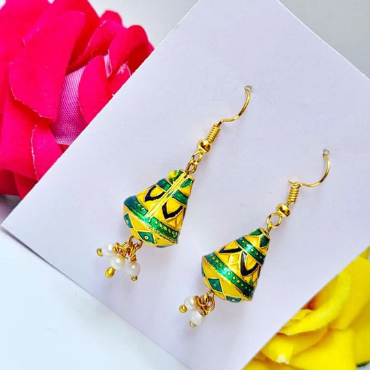 Jade Whirlwind Earring - Saajha Fashion