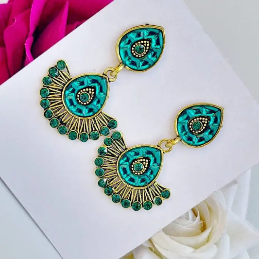 Scarlet Temptation Earring - Saajha Fashion